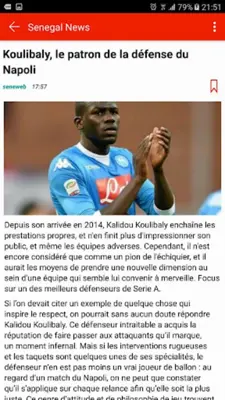 Senegal News android App screenshot 2