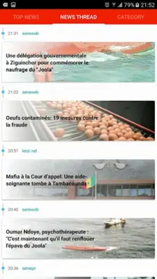 Senegal News android App screenshot 4