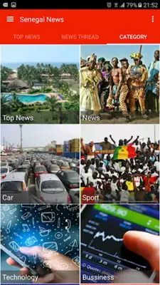 Senegal News android App screenshot 5