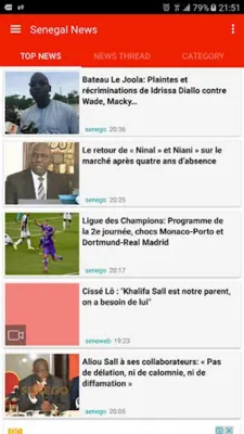 Senegal News android App screenshot 6